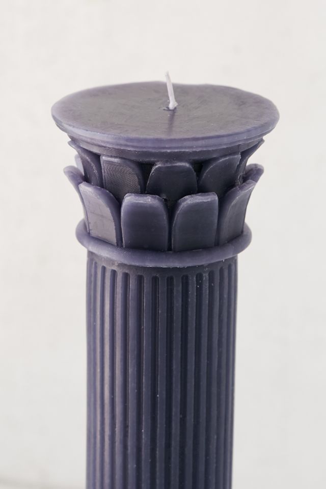 DOIY Design Hestia Blue Column Candle #2