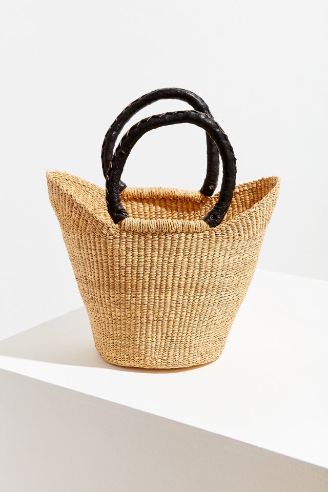 Urban Renewal Remade Small Straw Bag #1