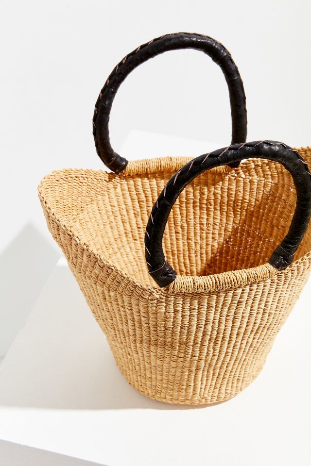 Urban Renewal Remade Small Straw Bag #2