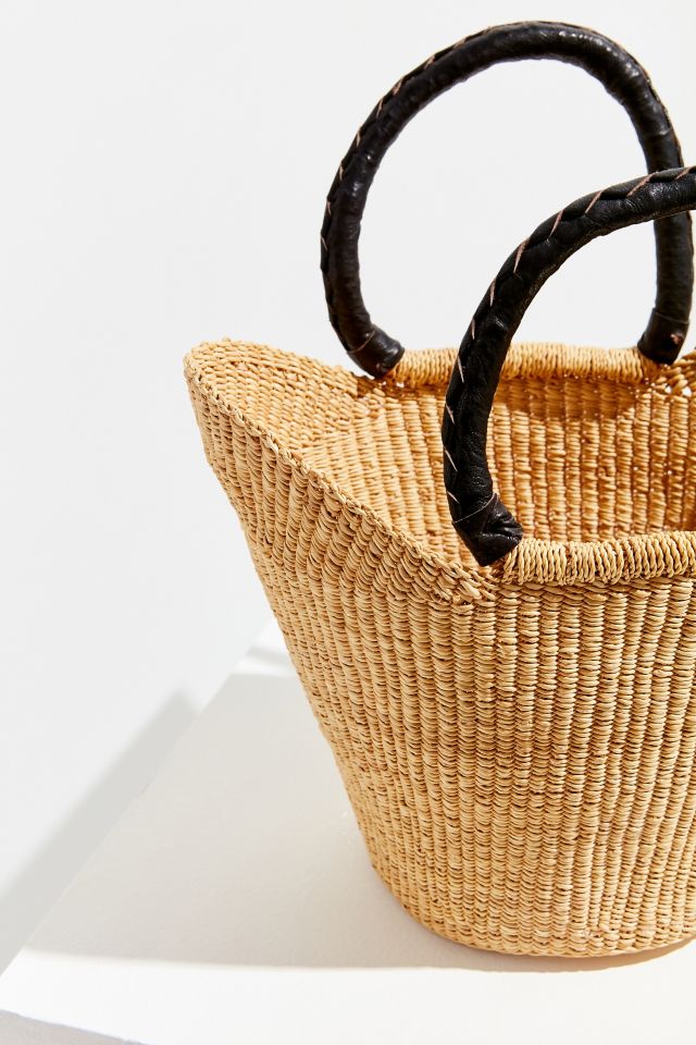 Urban Renewal Remade Small Straw Bag #3