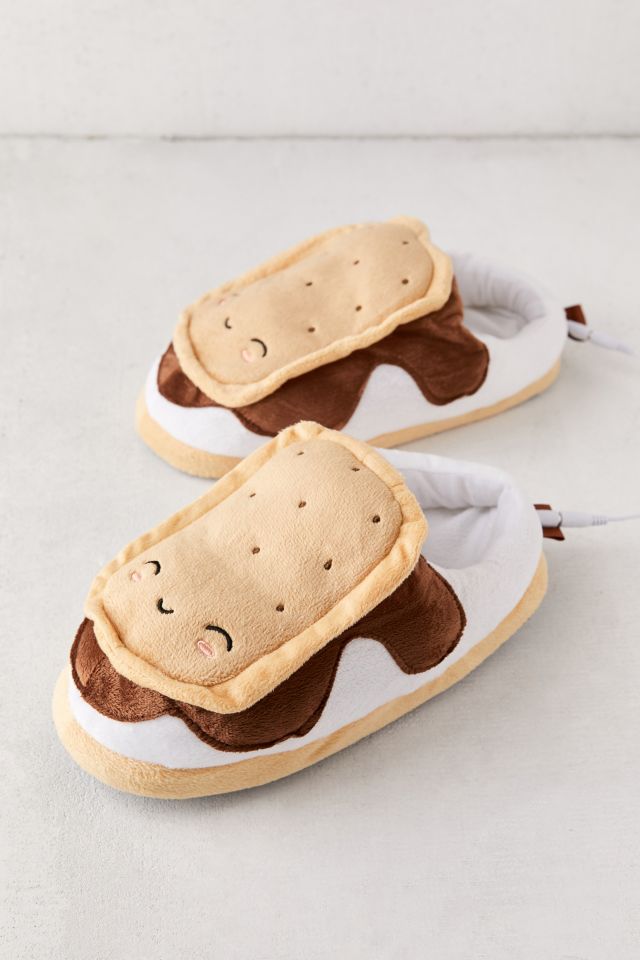 Smoko S’mores USB Heat-Up Plush Slipper #3