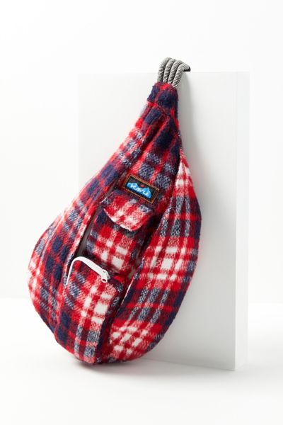 Kavu plaid deals rope bag