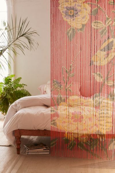 新品　アーバンアウトフィッターズ　バンブーカーテン Zebra Bamboo Beaded Curtain | Urban Outfitters