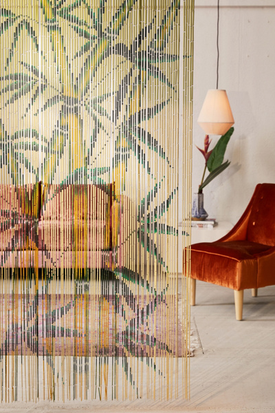 新品　アーバンアウトフィッターズ　バンブーカーテン 新品 アーバンアウトフィッターズ バンブーカーテン Bamboo