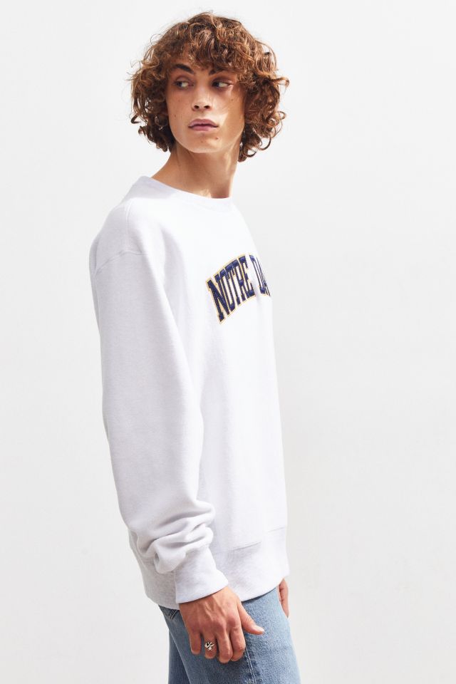 Champion UO Exclusive University Of Notre Dame Inside Out Crew-Neck Sweatshirt #3
