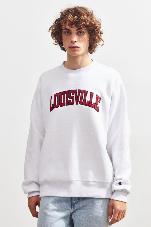 Champion University of Louisville Crewneck Sweatshirt