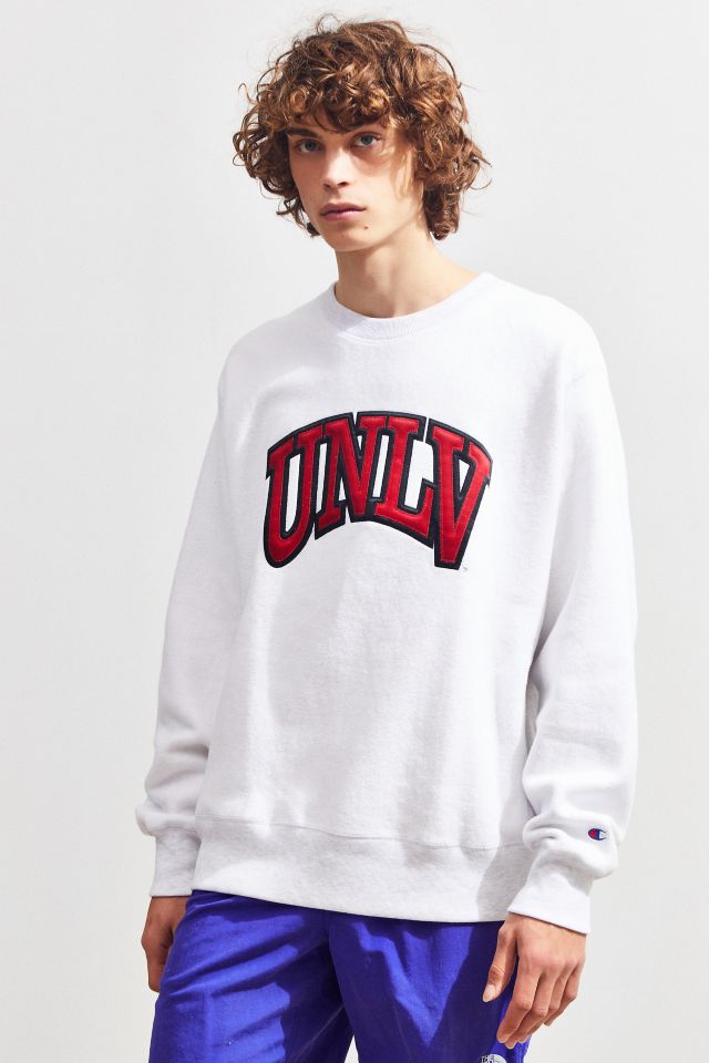 Champion UO Exclusif Université Du Nevada, Las Vegas Intérieur Extérieur Sweat-Shirt Ras Du Cou #1