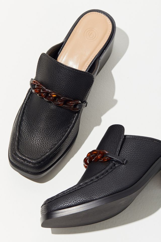 UO Gia Chain Trim Heeled Loafer #1