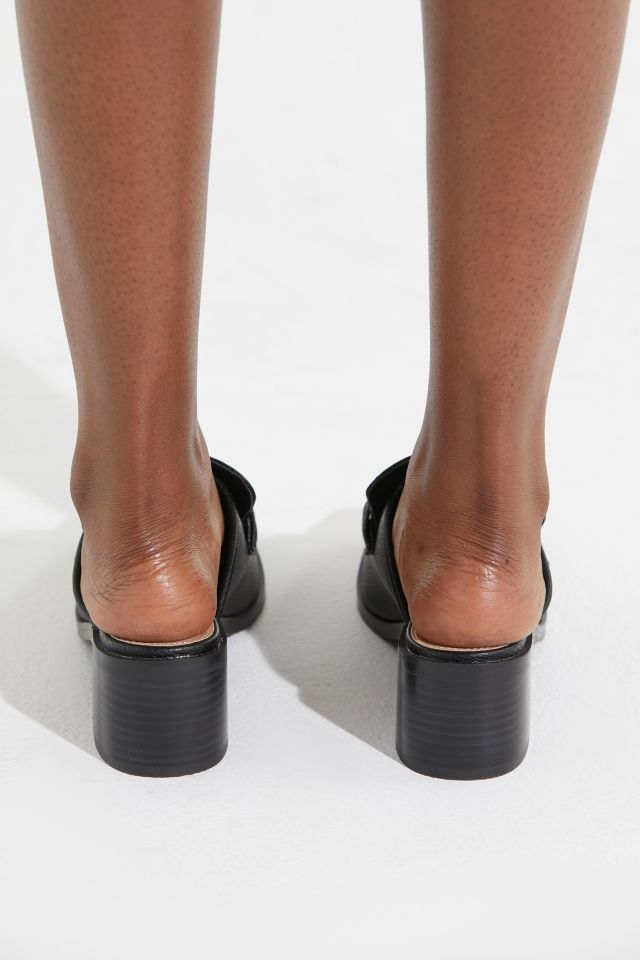 UO Gia Chain Trim Heeled Loafer #4