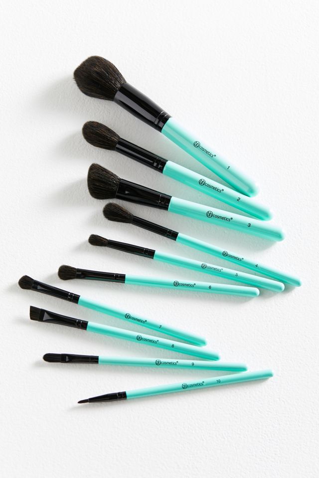 bh cosmetics Aurora Lights 10-Piece Brush Set #1