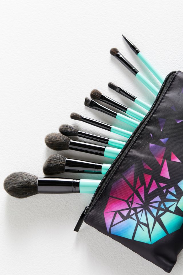 bh cosmetics Aurora Lights 10-Piece Brush Set #2