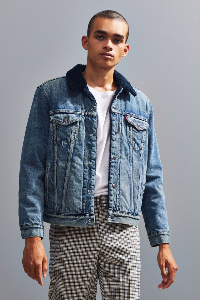 Levi's® Type III Sherpa Denim Trucker Jacket