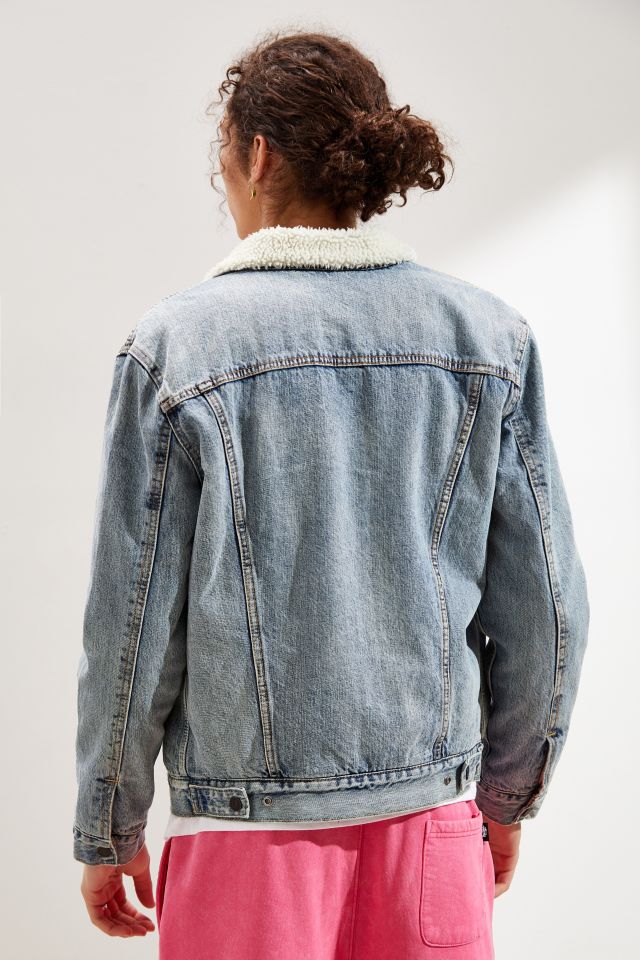 Levi’s Type III Sherpa Lined Denim Jacket #4