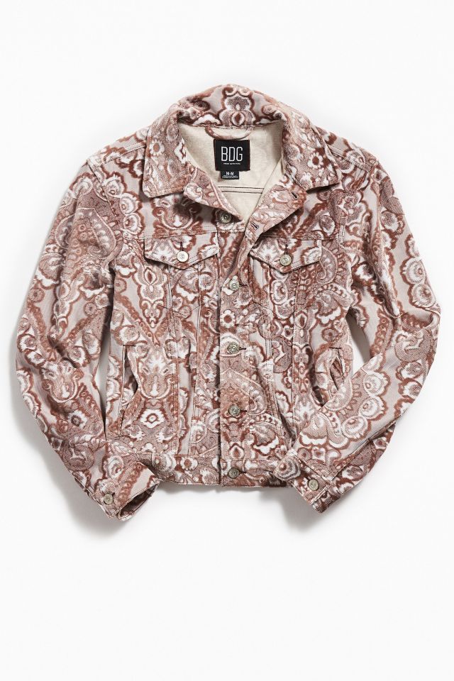 BDG Tapestry Trucker Jacket #1