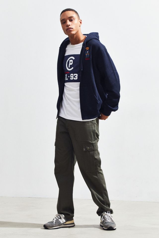 Polo Ralph Lauren Embroidered Bear Zip-Up Hoodie Sweatshirt #5