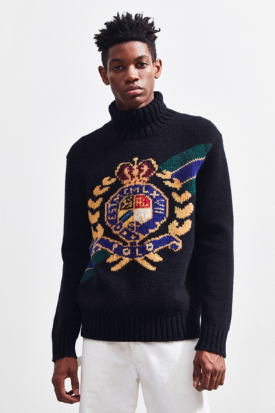 トップス 00s Ralph Lauren native henry neck knit 47716543_001_b