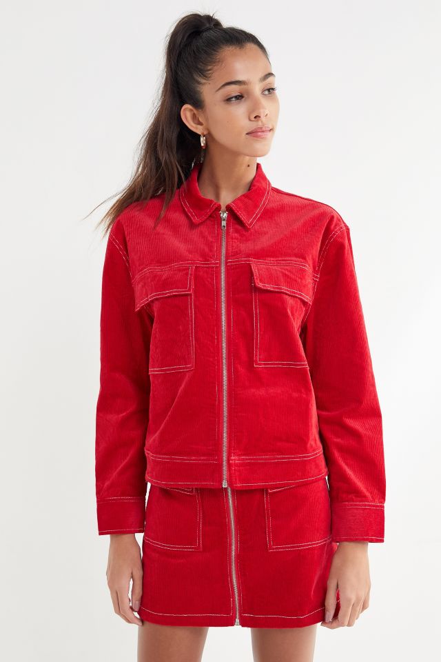 UO Corduroy Zip-Front Jacket #3