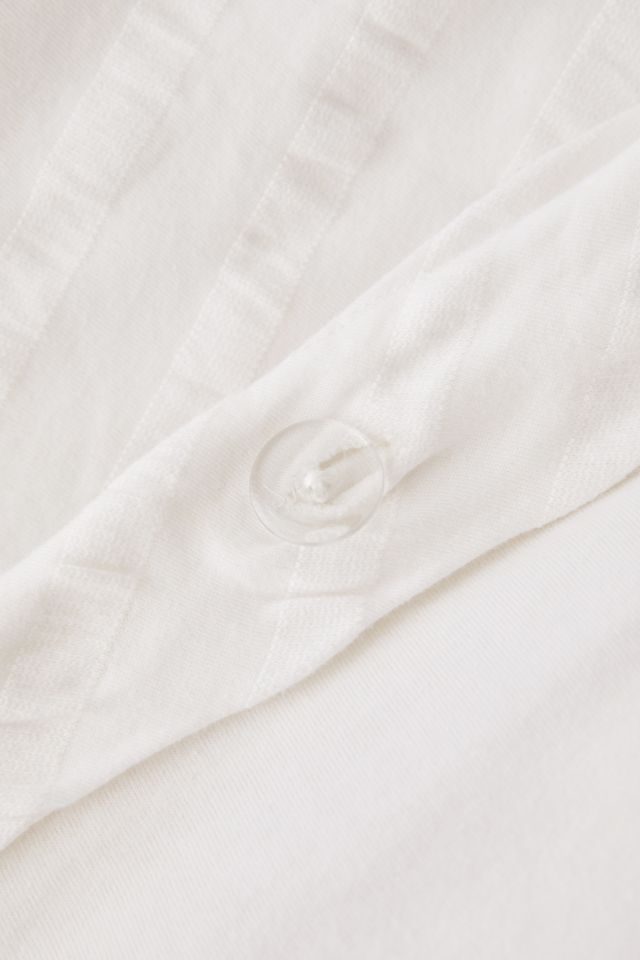 Puckered Jersey Duvet Cover #5