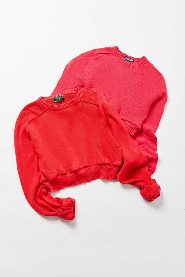 Urban Renewal Remade Shaker Knit Cropped Sweater #1
