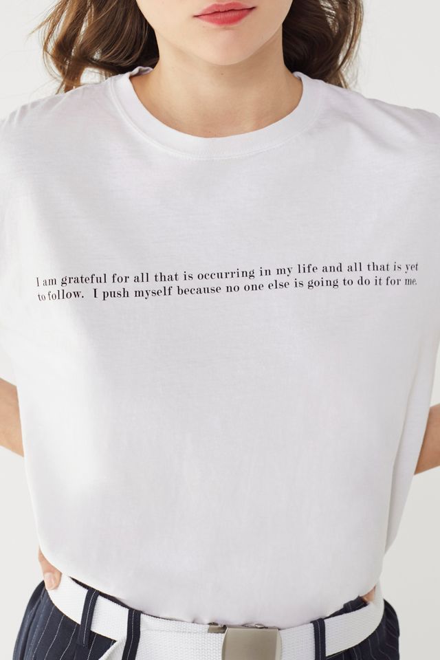 Project Social T Better Yourself Tee #2