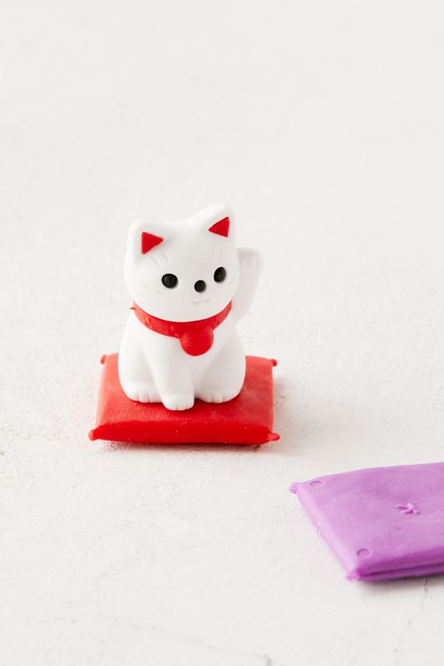Lucky Cat Eraser Set #2