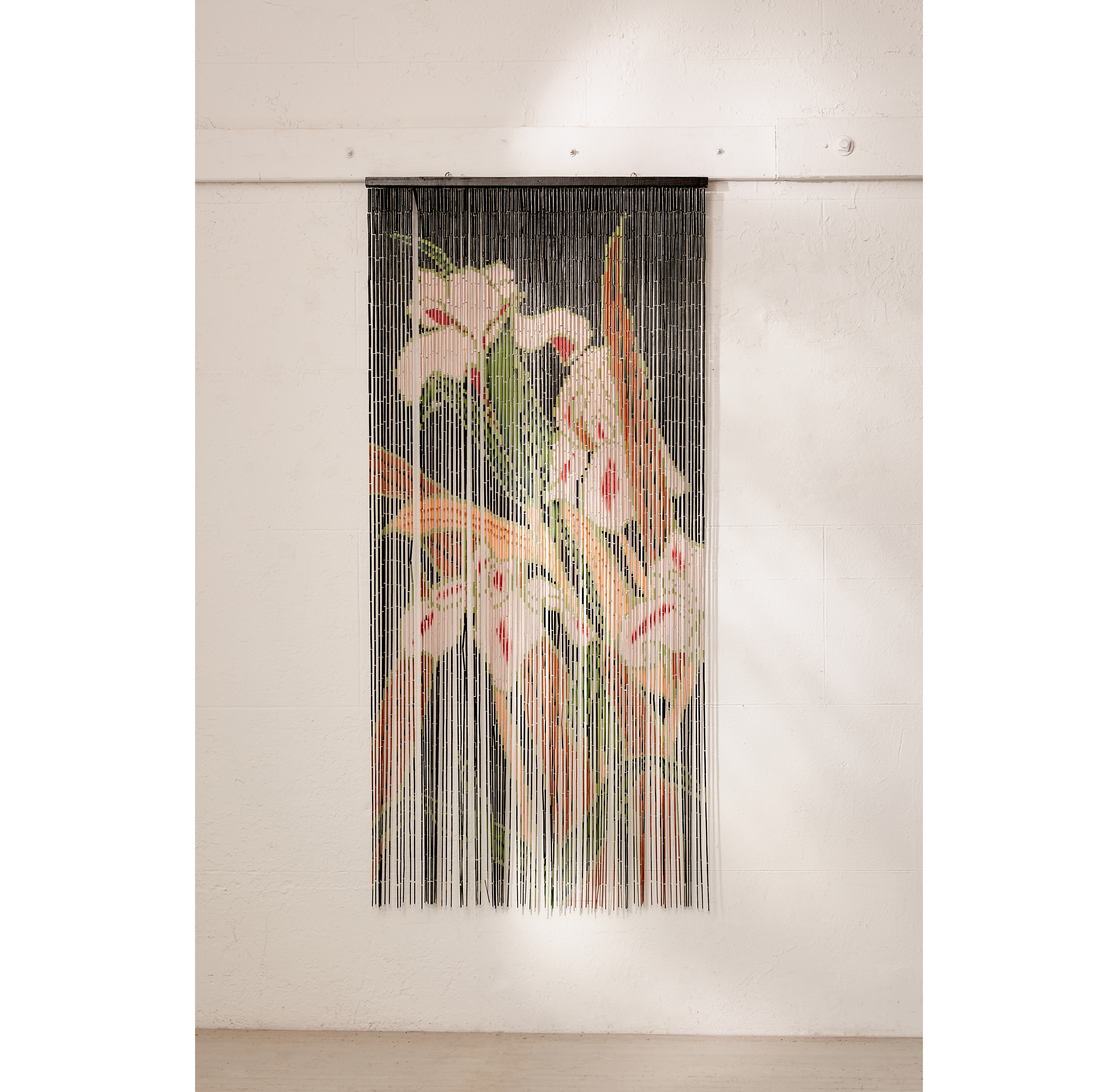 Iris Bamboo Beaded Curtain
