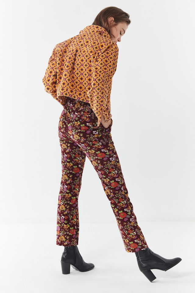 UO Cassie Corduroy Kick Flare Pant #1