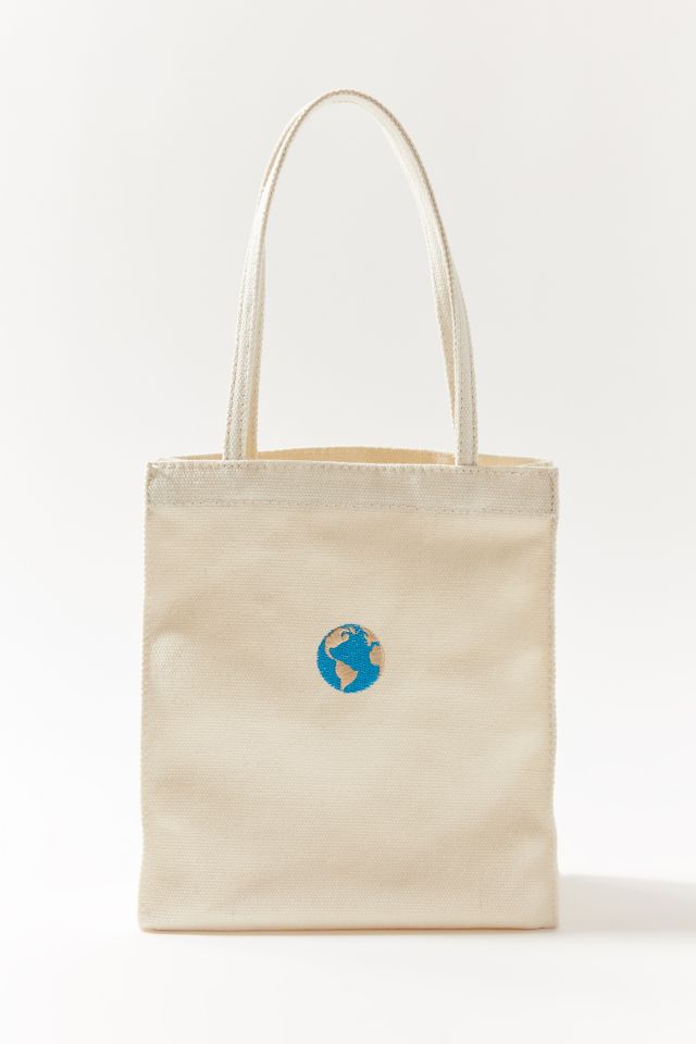  moooniss Canvas Tote Bag For Women,Work Bag Mini