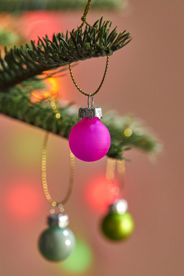 Mini Ball Christmas Ornament - Set Of 100 #1