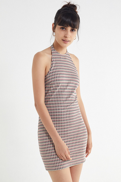 la hearts plaid halter mini dress UO ProductID: 117155