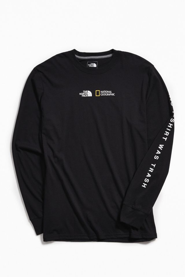 The north face national geographic t shop shirt