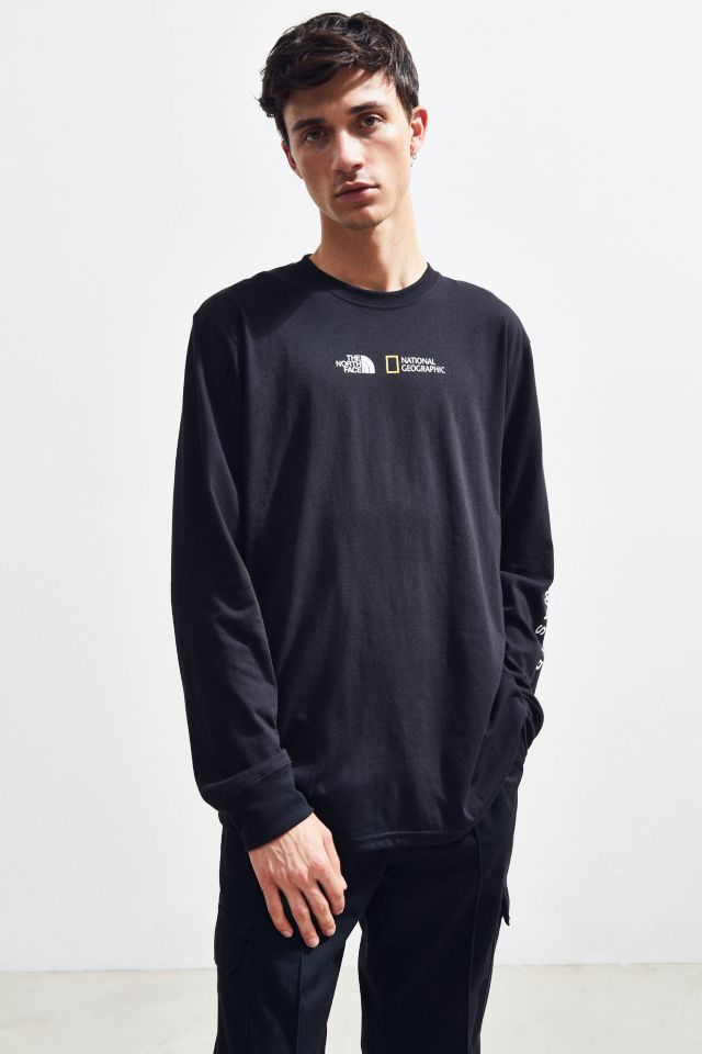 The north face x national geographic bottle cheap source long sleeve tee