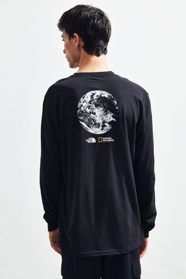 The north face x national geographic bottle source long store sleeve tee