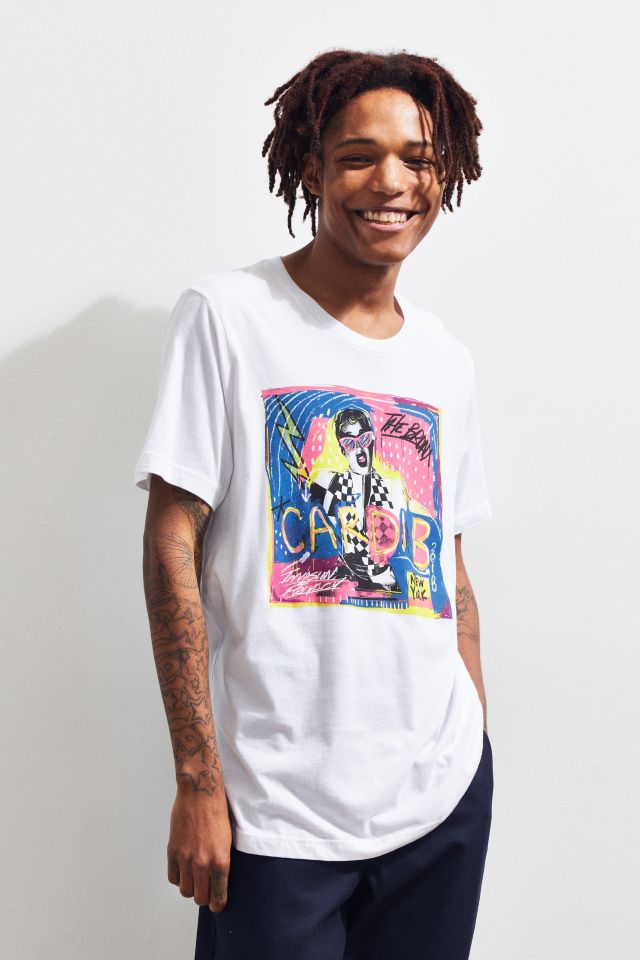 Cardi B Invasion Collage Tee #1