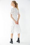allure midi dress in cherry Hyacinth House Black Lace Pierpont Midi Dress Black Lace / XXS