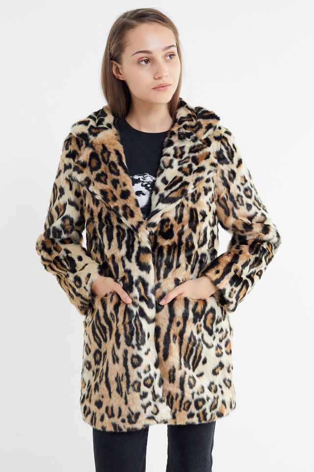 Apparis margot faux fur coat hotsell