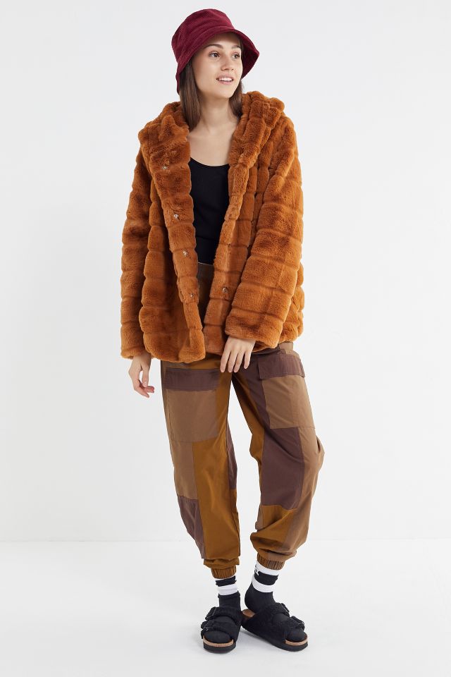 Apparis Goldie Faux Fur Hooded Coat #2