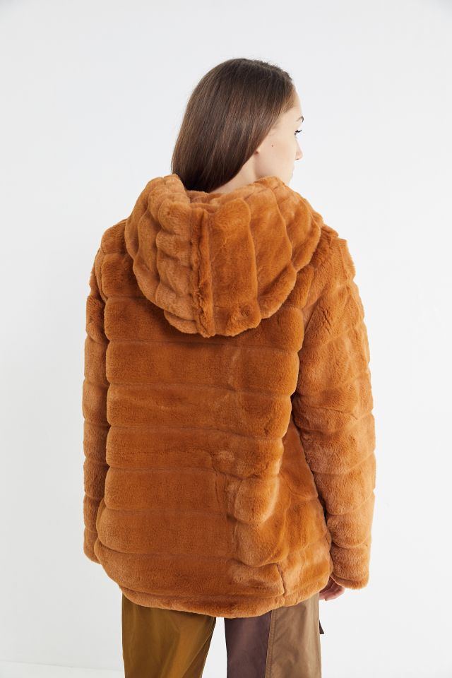 Apparis Goldie Faux Fur Hooded Coat #3