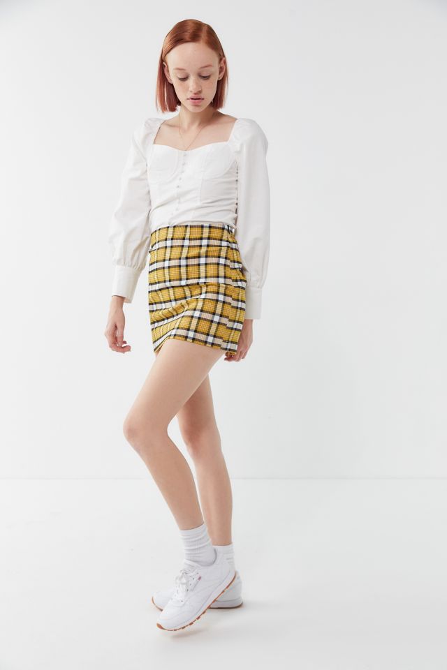 Short plaid skirt urban outfitters sale