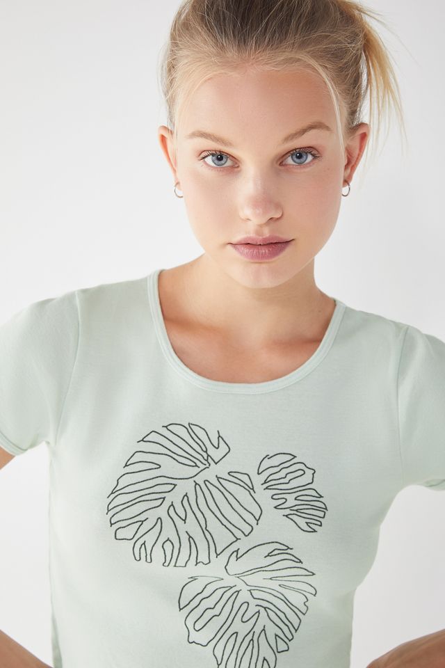 Truly Madly Deeply Leaf Tee #3