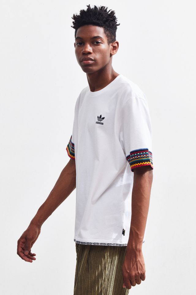 Adidas by pharrell williams solarhu hotsell trefoil tee