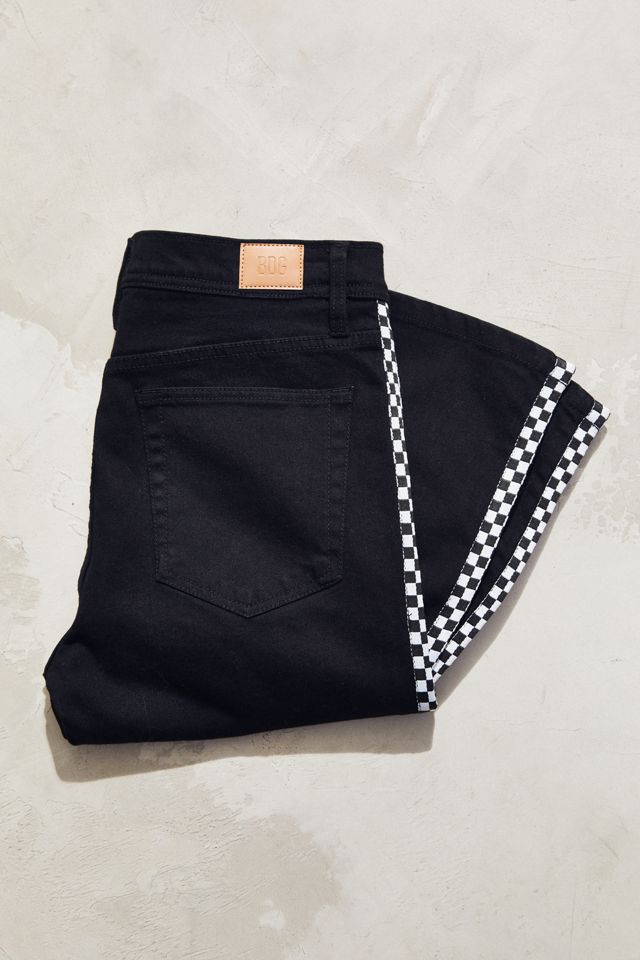 BDG Black Checkerboard Skinny Jean #1