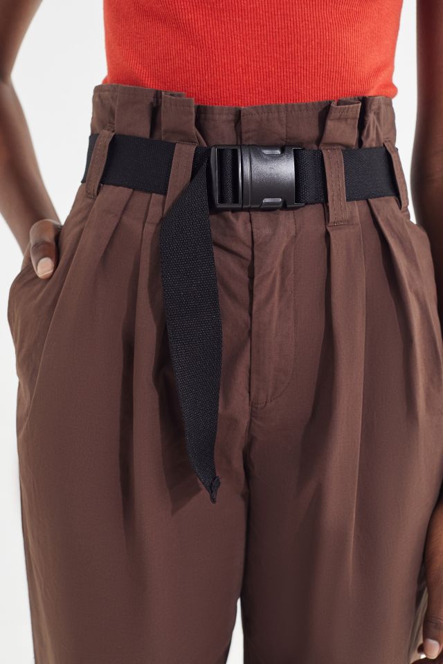 UO Sienna Belted Paperbag Pant #1