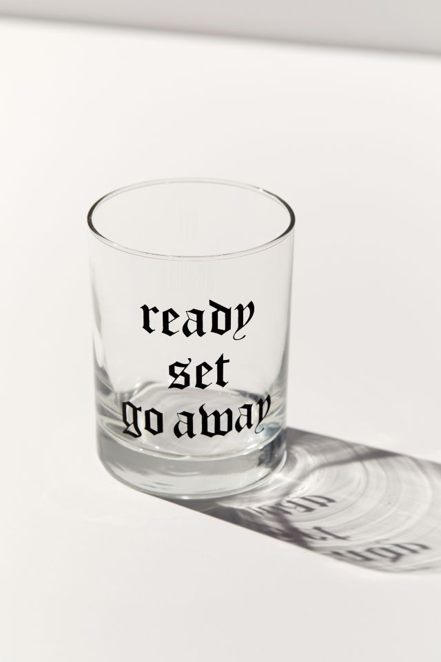 India K For UO Ready Set Go Lowball Glass #2