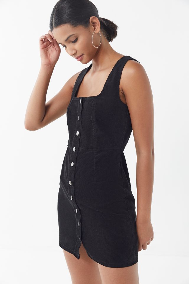 UO Corduroy Button-Down Mini Dress #3