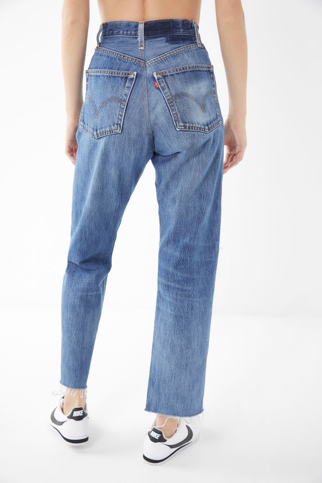 Urban Renewal Remade Destroyed Cropped Levi’s Jean #2