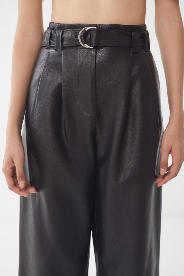 UO Evie Faux Leather Trouser Pant #3