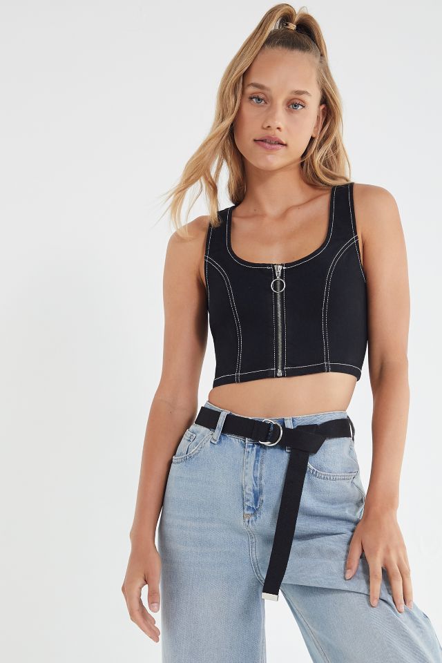 Search - Urban Outfitters  Crop top outfits, Denim fashion, Denim