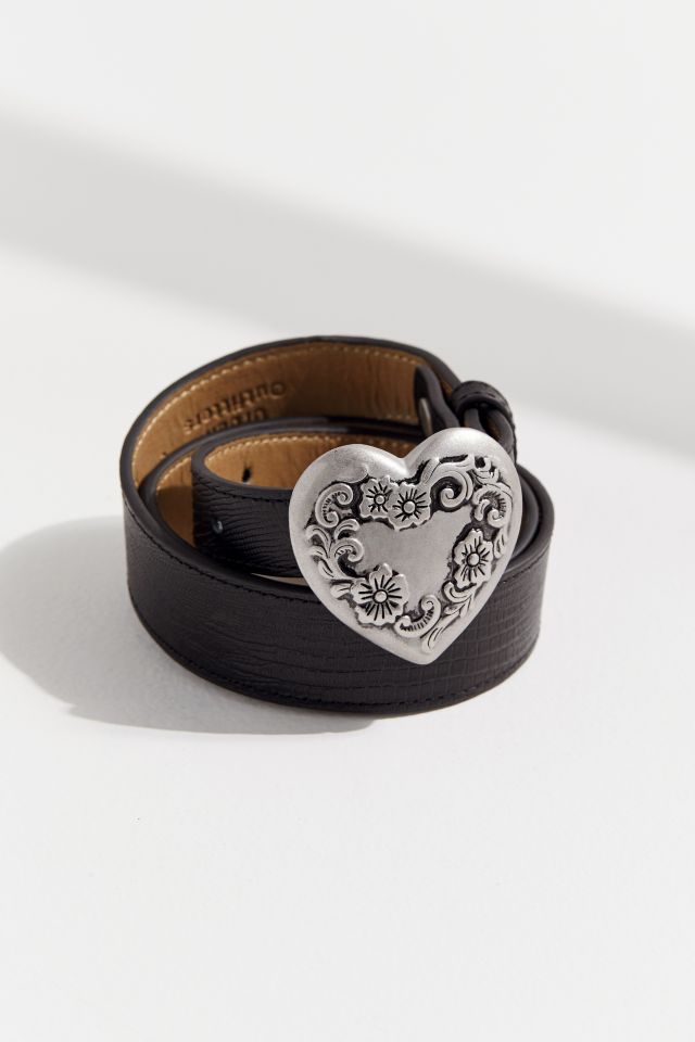 Heart Buckle Belt | Urban Outfitters