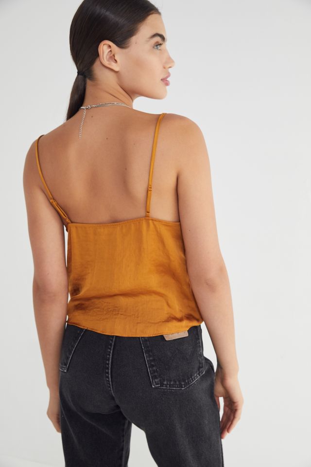 UO Lace Trim Satin Cami #2